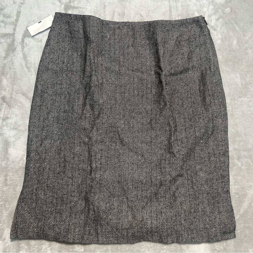 Georgiou Wool Blend Pencil Knee Length Skirt Women’s 10 Office Career